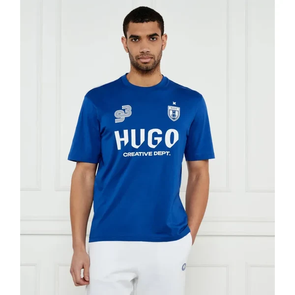 Hugo Blue Tričko Nebulop | Regular Fit 62337376