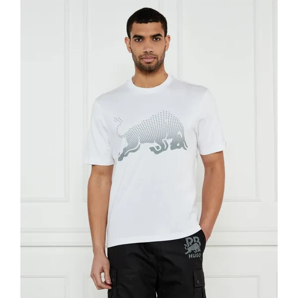HUGO Tričko Dricard_RB | HUGO X RACING BULLS | Relaxed fit 62337388