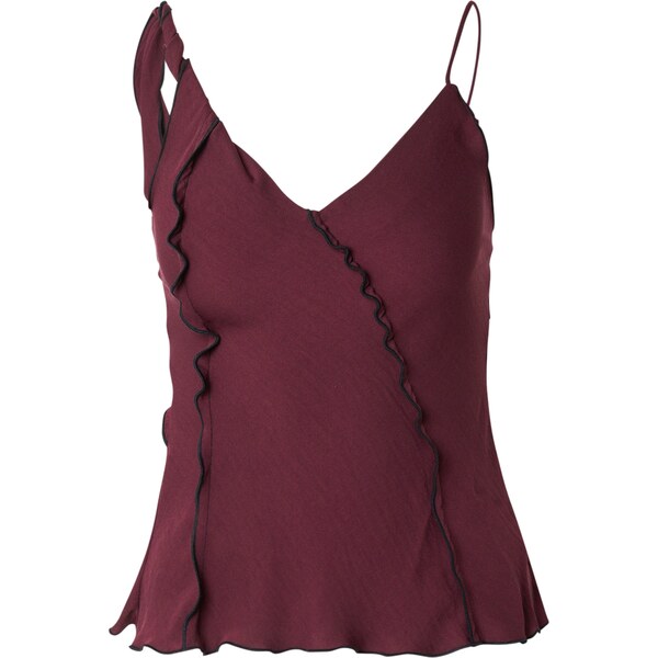TOPSHOP Top burgundská 63212192