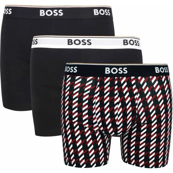 BOSS BLACK Boxerky 3-balenie Power Des 61624391