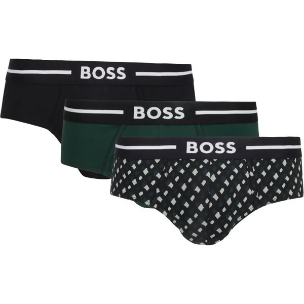 BOSS BLACK Slipy 3-balenie HipBr 3P Bold Design 60453202