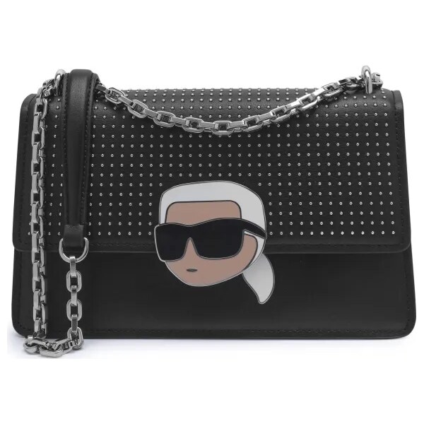Karl Lagerfeld Kožená kabelka na rameno k/ikonik 2.0 62337862