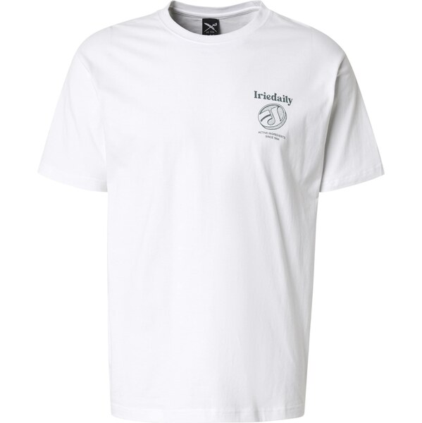 Iriedaily Tričko Hangover Club tmavozelená / biela 62413405