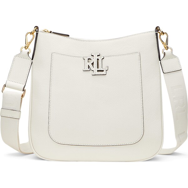 Lauren Ralph Lauren Taška cez rameno CAMERYN 27 biela 62879654