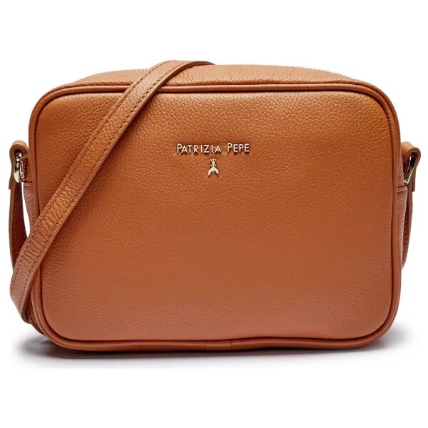 Patrizia Pepe Kožená kabelka na rameno 62337490
