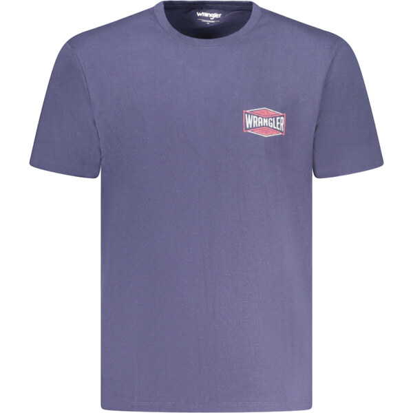 Pánske tričko Wrangler s krátkym rukávom modré 64704220
