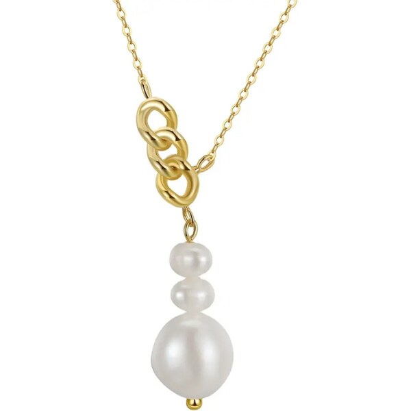 MAJYA Strieborná retiazka s príveskom PERRY pozlátená 11639 64582700