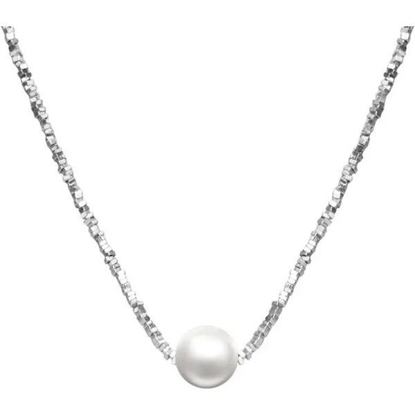 MAJYA Strieborná retiazka s perlou INEZ 11641 64582422