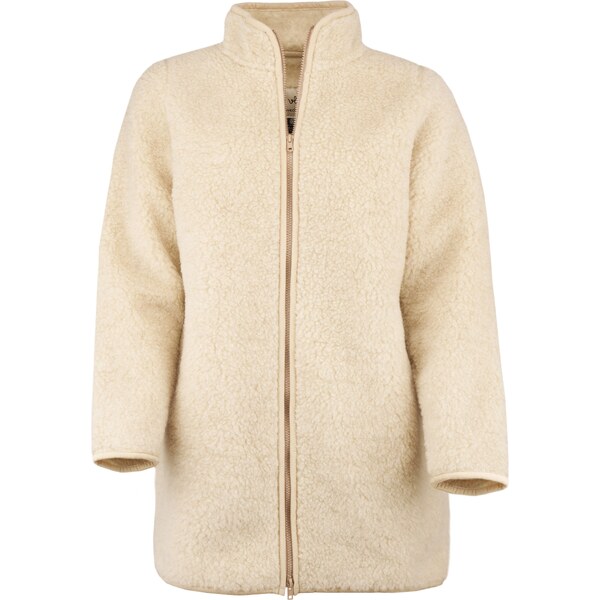 Vlnka Vlnená mikina so zipsom a vreckami béžová veľkosti oblečenia L 65797151