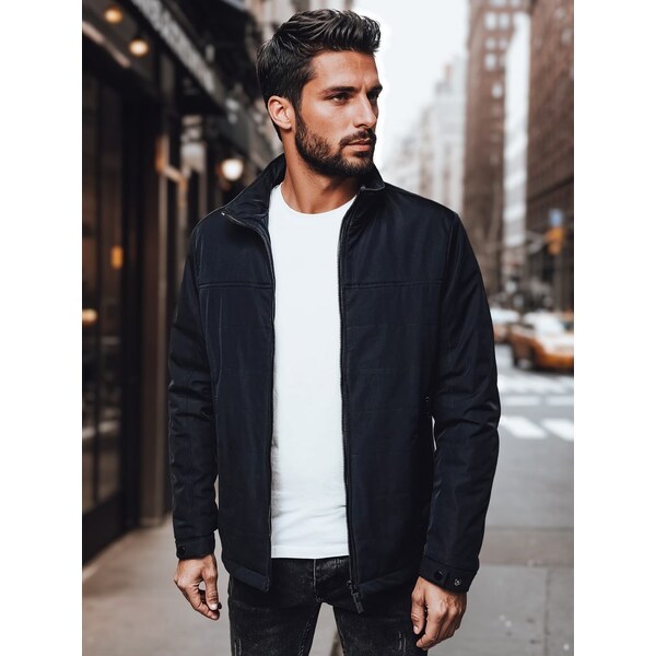 Dstreet Prechodná pánska granátová bunda bez kapucne 62348704