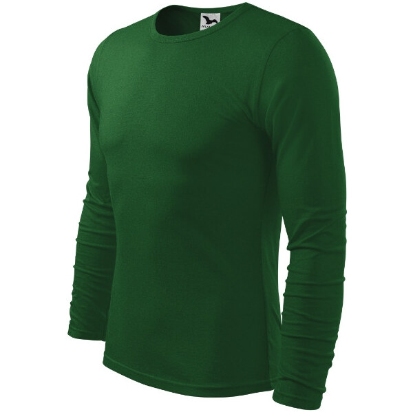 MALFINI, a.s. Fit-T LS pánska košeľa fľaškovo zelená 62348939