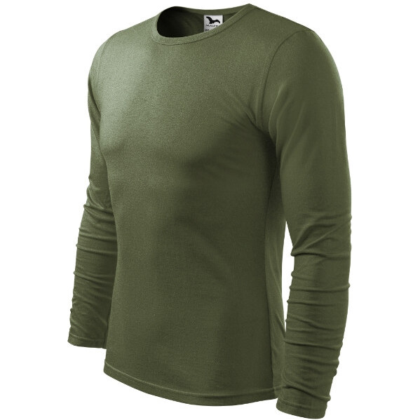 MALFINI, a.s. Fit-T LS pánska košeľa khaki 62348941