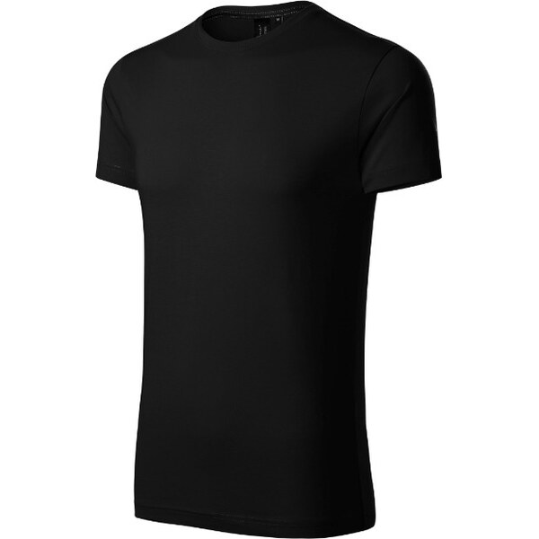 MALFINI, a.s. Exkluzívne pánske tričko čierne 62349076