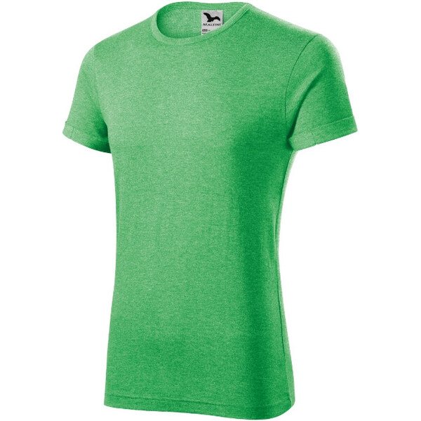 MALFINI, a.s. Pánske tričko Fusion zelený zvýrazňovač 65715933