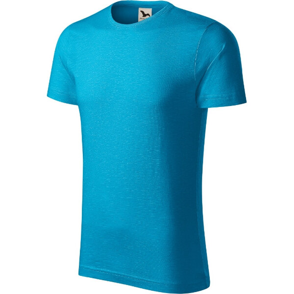 MALFINI, a.s. Native (GOTS) pánske tričko tyrkysová 62349183