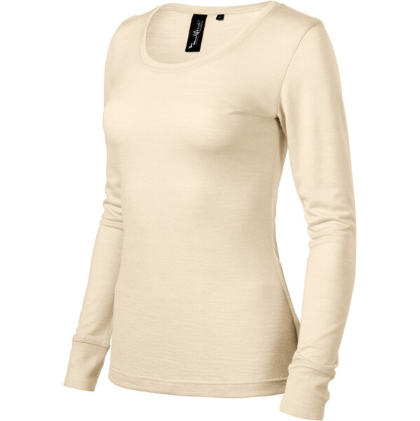 MALFINI, a.s. Dámske tričko Merino Rise LS almond 62349320