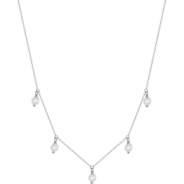 MAJYA Strieborná retiazka s perlami CARLEEN 11633 64582704