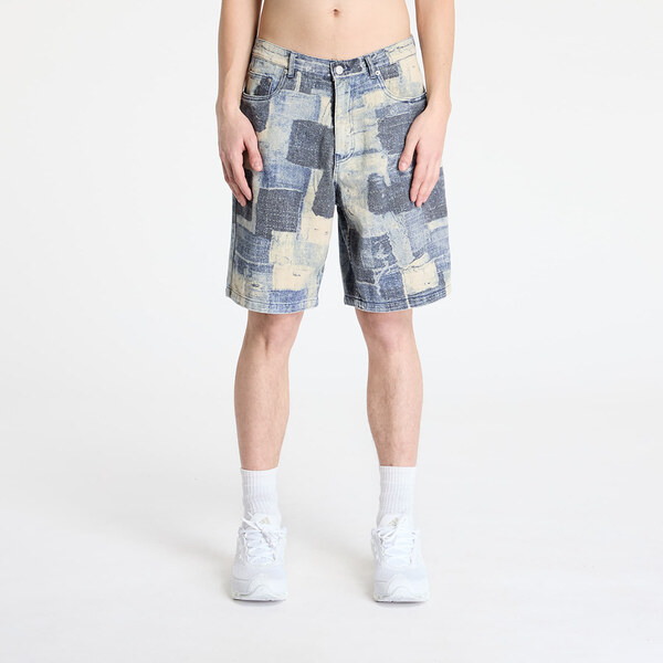 Šortky PLEASURES Boro Baggy Jorts Indigo 28 62361745