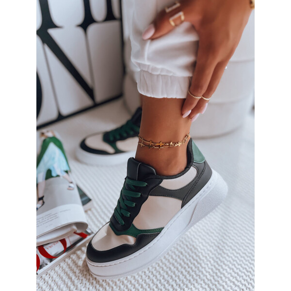 BASIC Čierno-biele sneakersy MEILA ZY0322 45531642