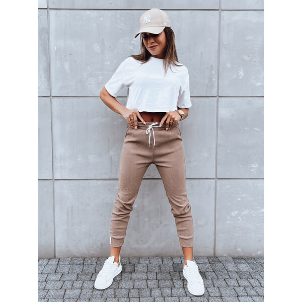 BASIC Svetlohnedé tepláky LUNASLEEP UY1650 45556007