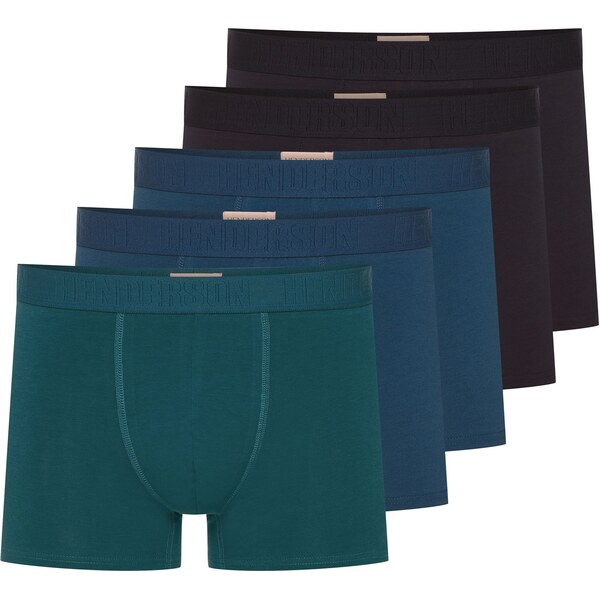 HENDERSON Pánske boxerky 5 pack 42705 Solid 62364753