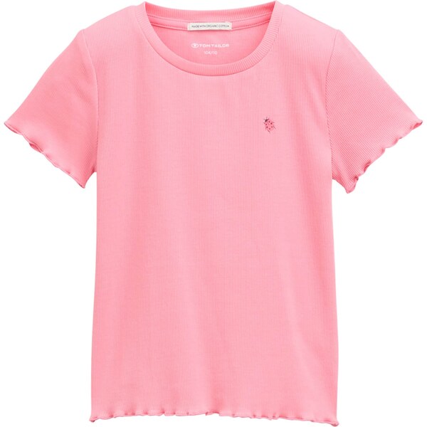 TOM TAILOR Tričko ružová / pitaya / čierna 62396100