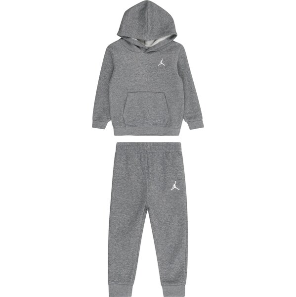 Jordan Joggingová súprava BRKLYN sivá melírovaná / biela 62369242