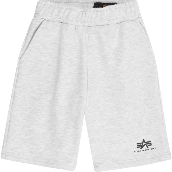 ALPHA INDUSTRIES Nohavice sivá melírovaná / čierna 62369419