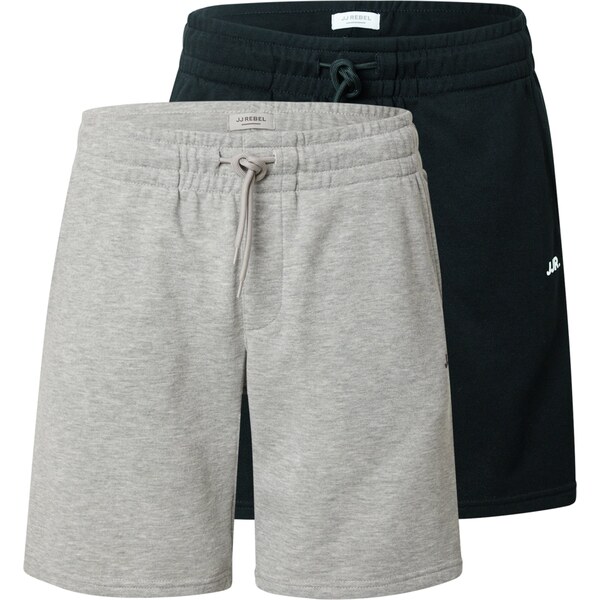 JJ Rebel Nohavice JREBGORM svetlosivá / čierna / biela 62662675