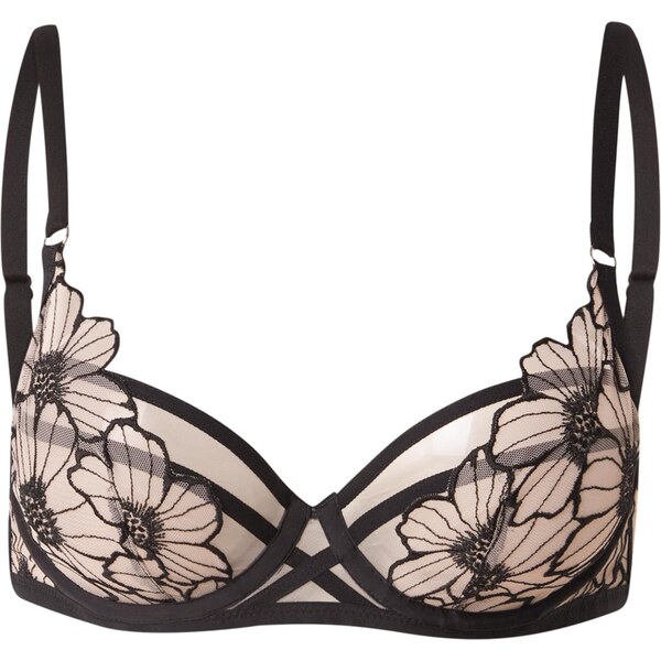 Chantelle Podprsenka LUSH svetlobéžová / čierna 62369485