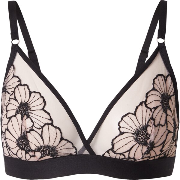 Chantelle Podprsenka LUSH svetlobéžová / čierna 62369498