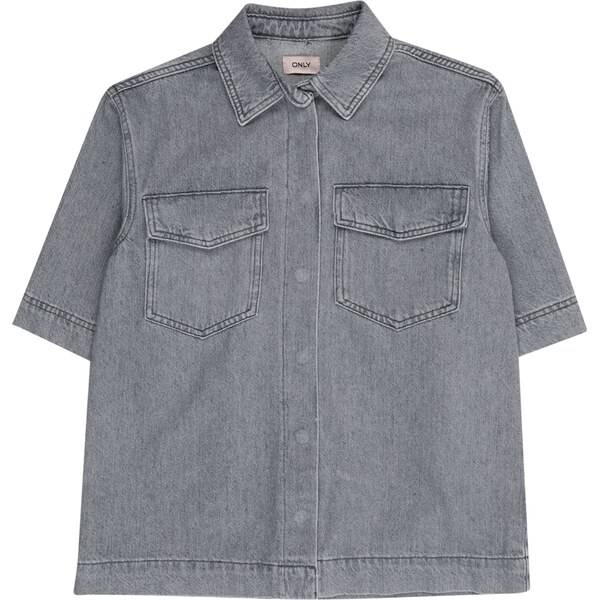 ONLY GIRLS Blúzka sivý denim 62847478