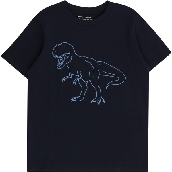 TOM TAILOR Tričko svetlomodrá / tmavomodrá 62750981