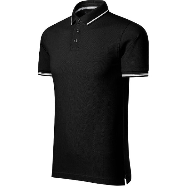 MALFINI, a.s. Dokonalé hladké pánske polo tričko čierne 62367821