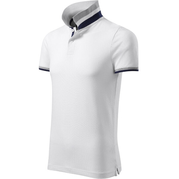 MALFINI, a.s. Polokošeľa Collar Up biela 62367827
