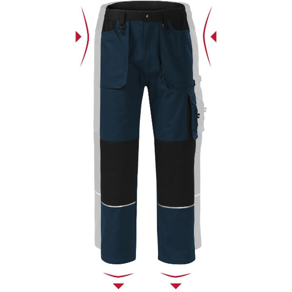 MALFINI, a.s. Woody pánske pracovné nohavice námornícka modrá 62367954