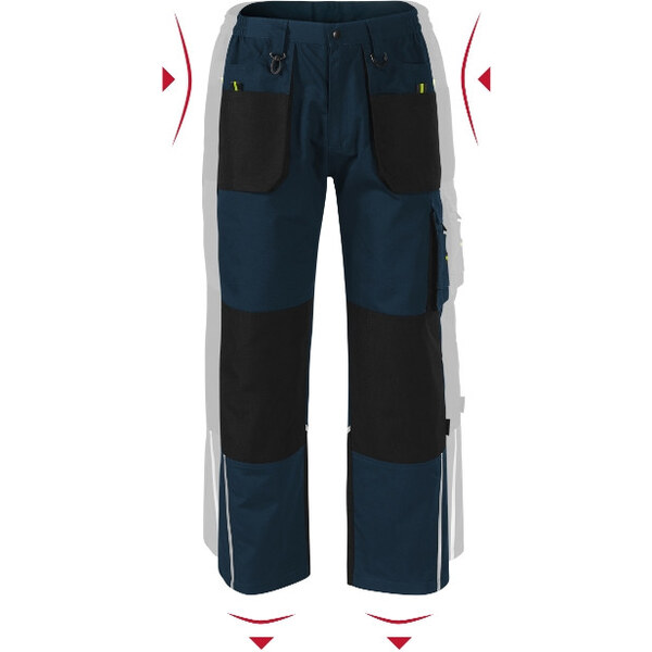 MALFINI, a.s. Pracovné nohavice Ranger pánske tmavomodré 62367958