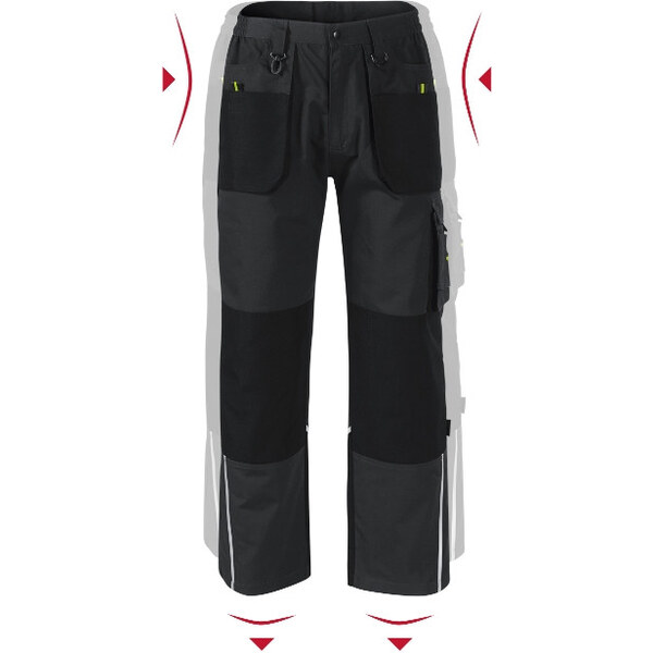 MALFINI, a.s. Pánske pracovné nohavice Ranger ebony grey 62367959