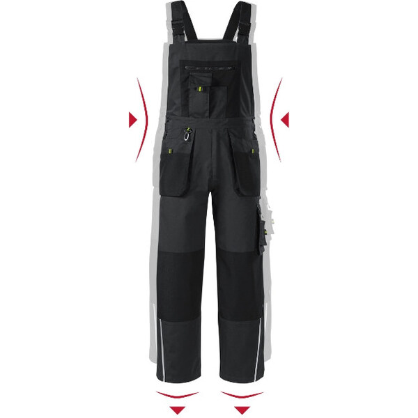 MALFINI, a.s. Pánske pracovné nohavice Ranger ebony grey 62367961