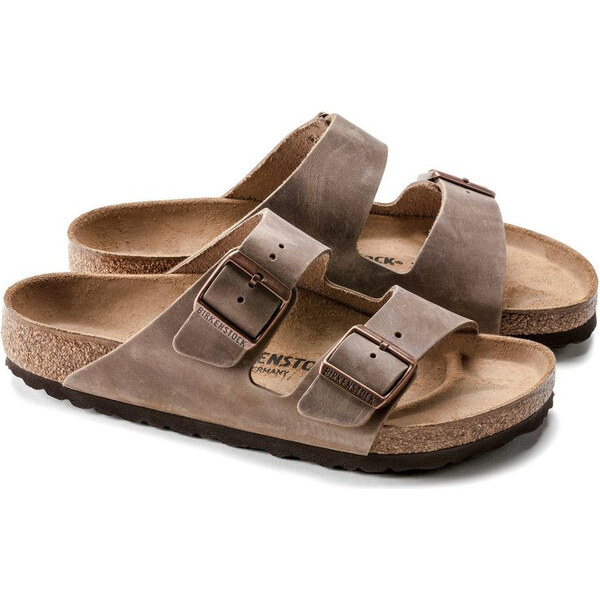 Pánske žabky Birkenstock Arizona Tabacco Brown narrow (0352203) 62368121