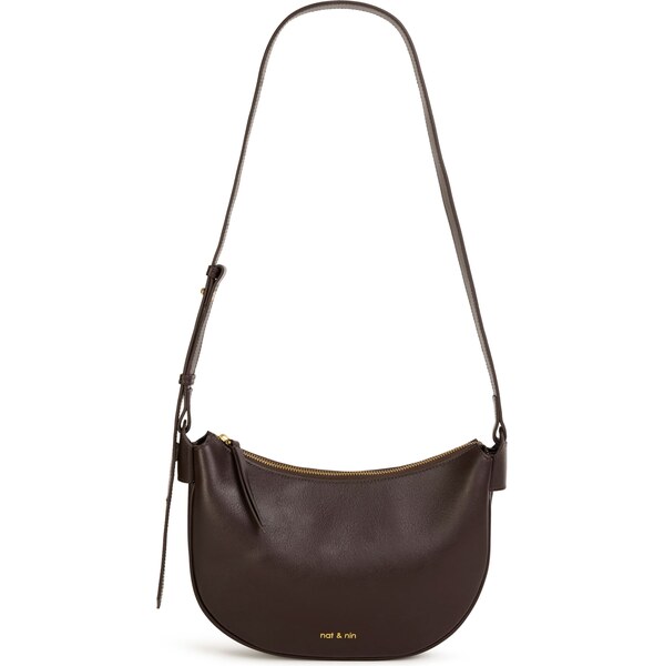 Nat&Nin Taška cez rameno LUNE hnedá 63159670