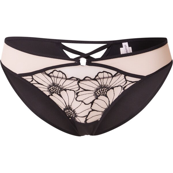 Chantelle Nohavičky svetlobéžová / čierna 62369424