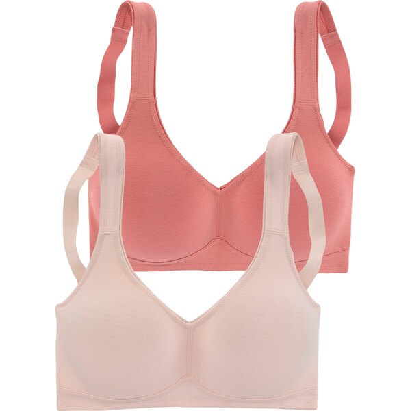 PETITE FLEUR Podprsenka koralová / púdrová 62477023