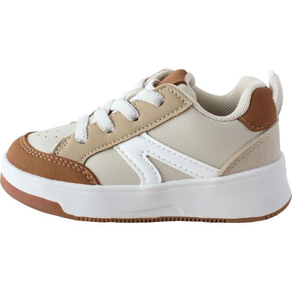 Next Obuv na prvé kroky béžová / farba ťavej srsti / tmelová / biela 63158080