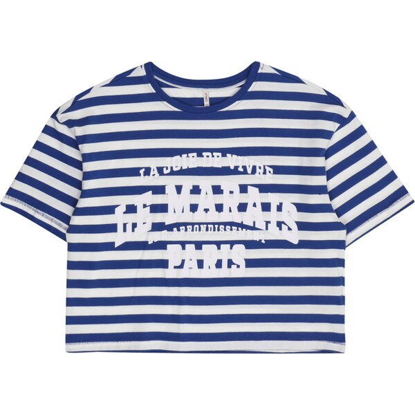 ONLY GIRLS Tričko KOGOLIVIA tmavomodrá / biela 62902472