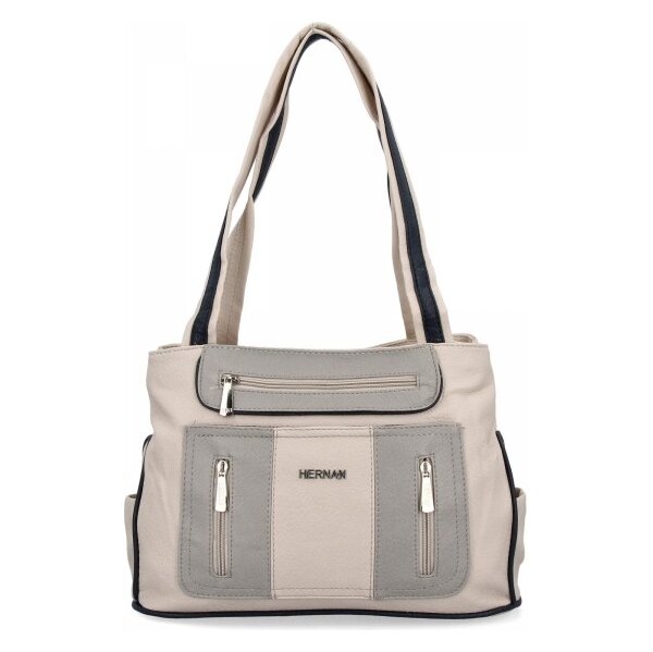 Dámská kabelka shopper bag Hernan béžová 3892-1 62379920