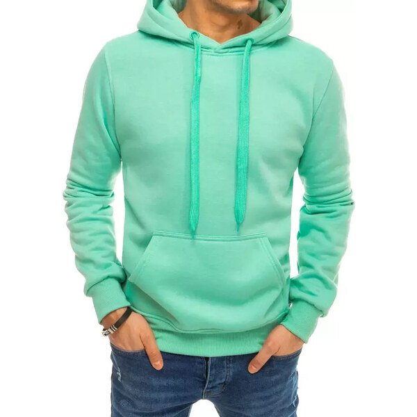 BASIC Mintova pánska mikina s kapucňou BX4946 22045288