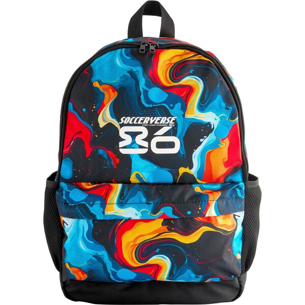 Next Batoh modrá / oranžová / jasne červená / čierna 62385717