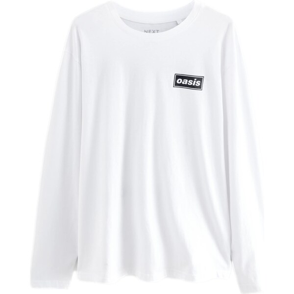 Next Tričko čierna / biela 62385822