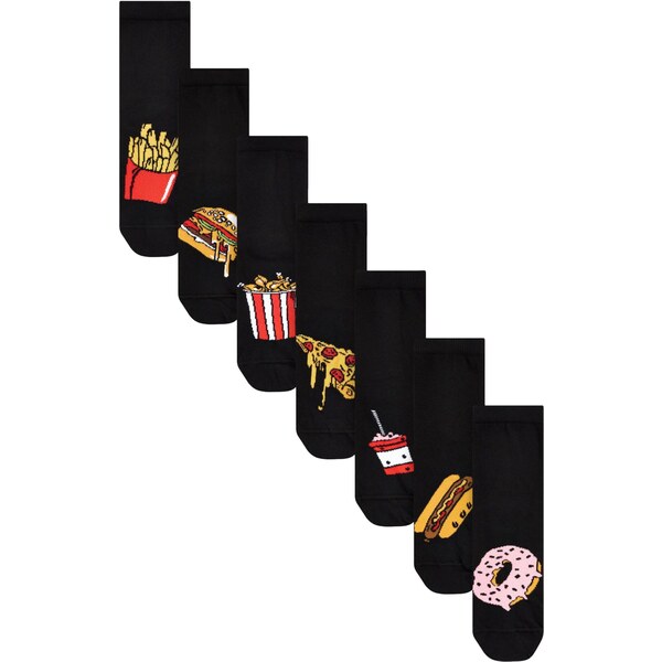 Next Ponožky karí / červená / čierna / biela 62385861